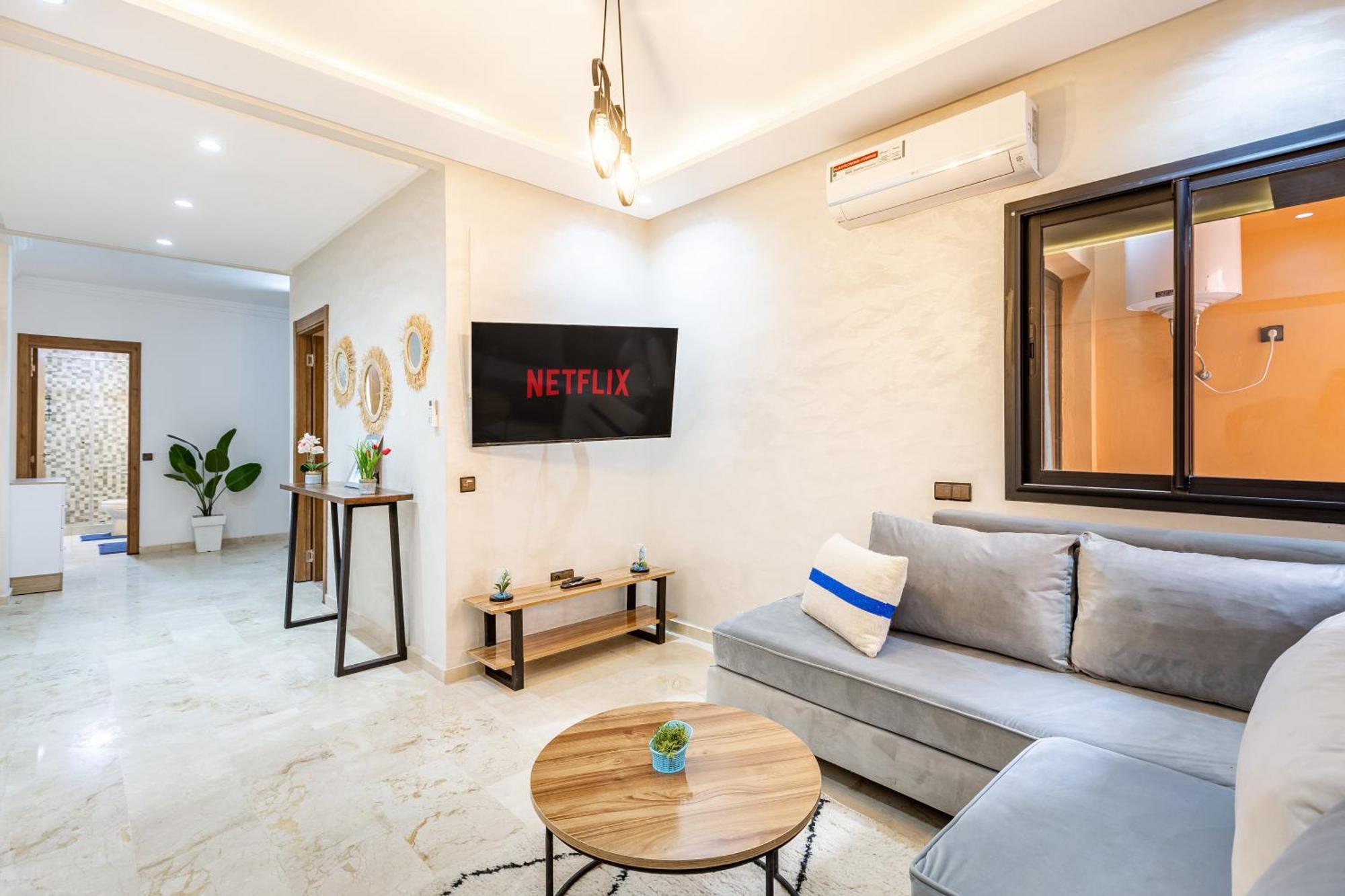 Magnificent Apartment In Gueliz - 100% Equipped Marakeş Dış mekan fotoğraf